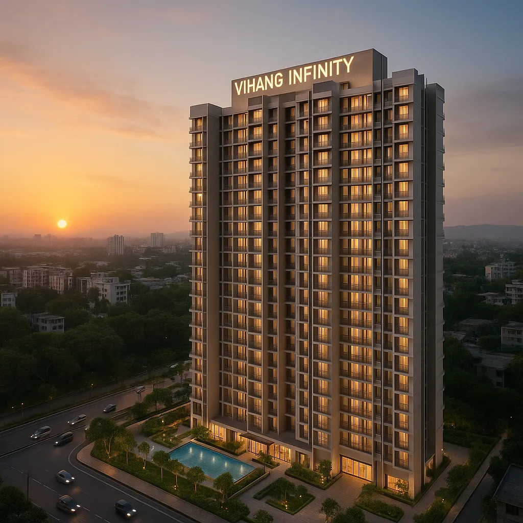 Vihang Thane Infinity: Premium 1 & 2 BHK Flats in Kasarvadavali, Thane