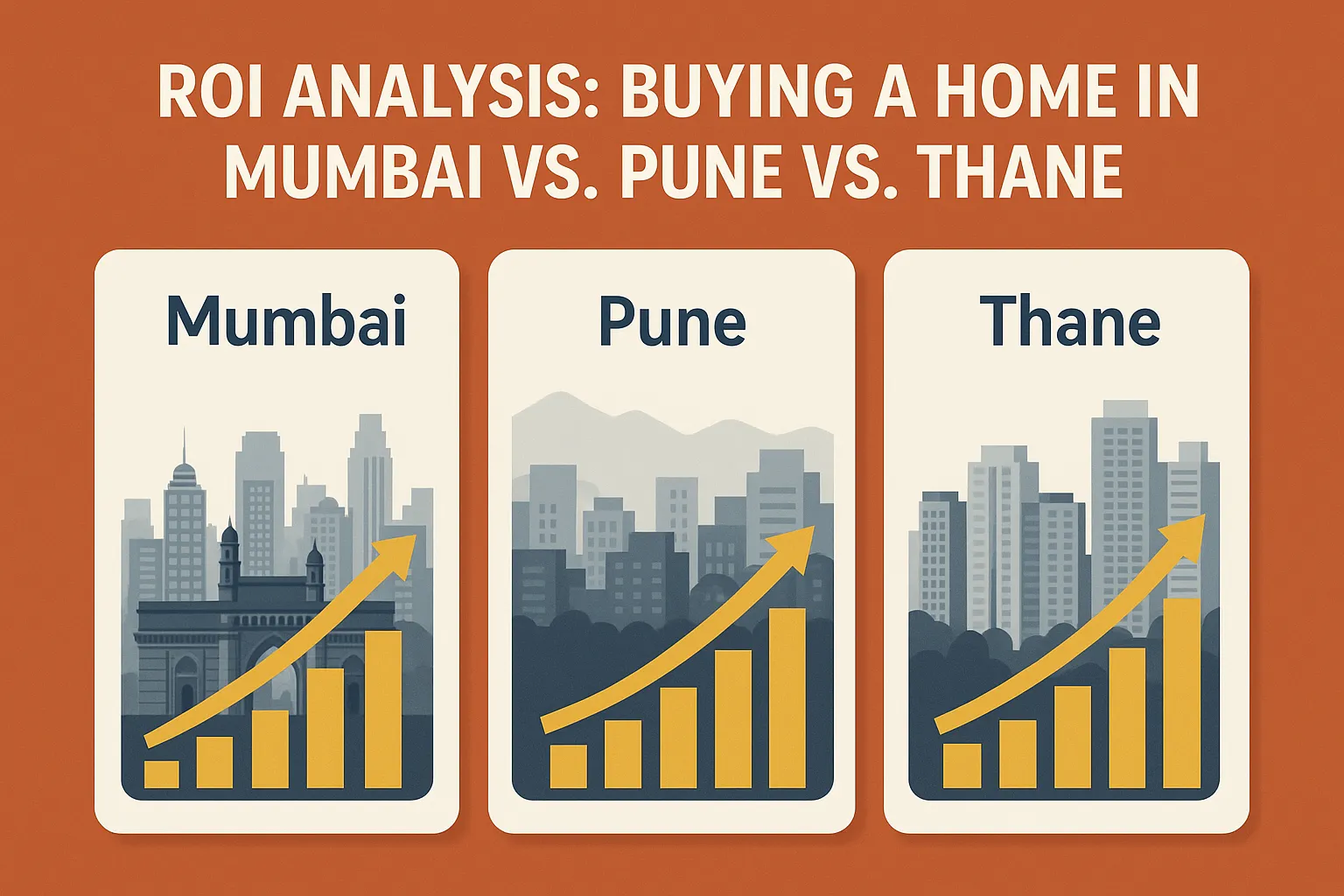 ROI Analysis: Buying a Home in Mumbai vs. Pune vs. Thane