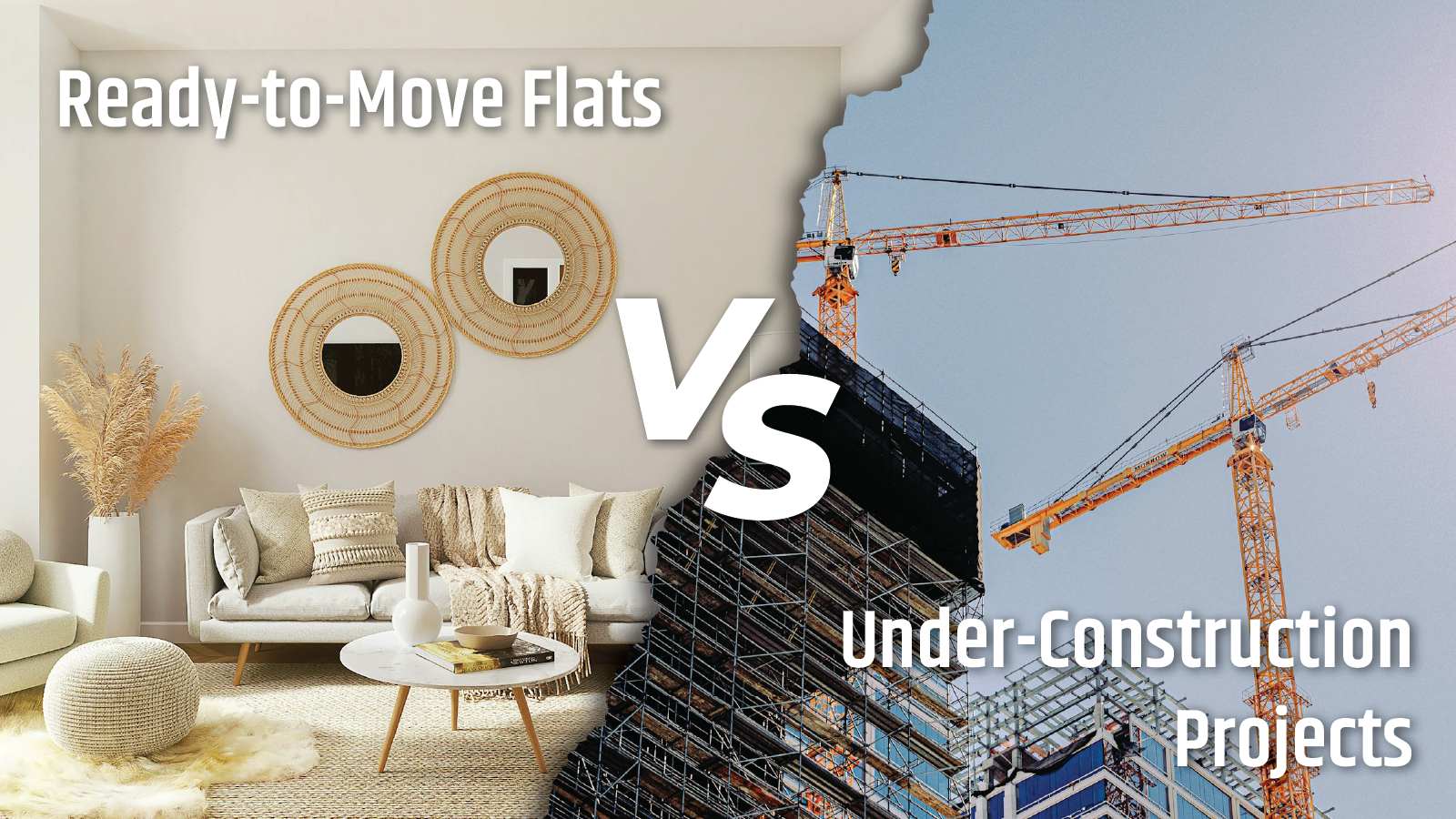 Ready-to-Move Flats vs Under-Construction Projects in Ahmedabad - Which is Better?