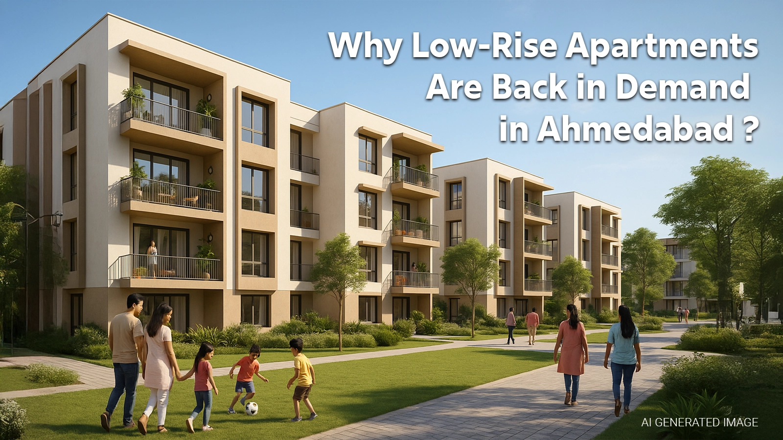 Why Low-Rise Apartments Are Back in Demand in Ahmedabad?